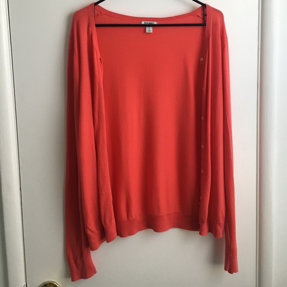CORAL CARDIGAN/ SWEATER